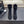 CC Sock Ankle Boots Block Heel 6cm Black Suede Knit 958122