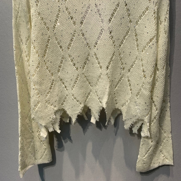 CC 26SS Openwork Knit Sweater Wool 416580