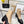 CC Lace-Up Ankle Boots 5CM Beige Black Quilted Leather 958902