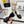 CC Lace-Up Ankle Boots 5CM White Black Quilted Leather 958901