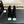CC Ankle Boots White Square Toe Black Mint Blue Suede Leather 958074