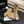 CC Ankle Boots White Square Toe Beige Gold Suede Leather 958071