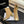 CC Ankle Boots White Square Toe Beige Gold Suede Leather 958071