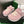 CC Slip-On Mules Crystal Buckle Pink Suede 960363