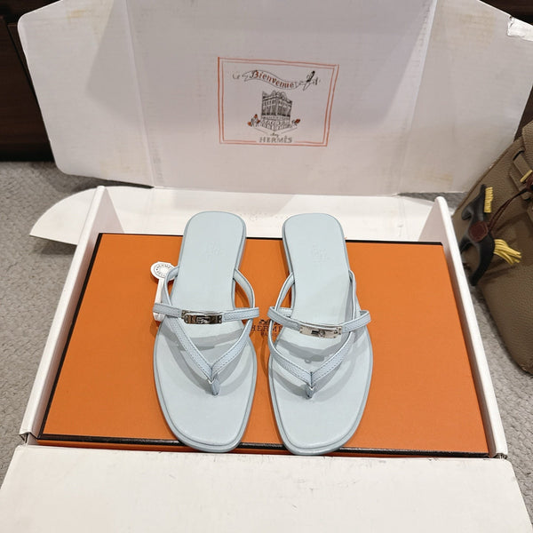 HM Miss Sandal Light Blue in Calfskin 959969