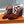 HM Wedge Sandals 10.5CM Dark Brown Suede 959359