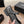 CC Square-Toe Mary Jane Flats Black Gold Lambskin 961513