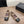 CC Square-Toe Mary Jane Flats Beige Black Lambskin 961512