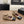 CC Square-Toe Mary Jane Flats Beige Black Lambskin 961512