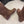 CC Mid-Calf Boots 4CM Gold Chain Charm Brown Knit Suede 961503