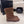 CC Mid-Calf Boots 4CM Gold Chain Charm Brown Knit Suede 961503