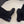 CC Mid-Calf Boots 4CM Gold Chain Charm Black Suede 961499