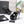 YSL Platform Mules Stiletto Heel Black Patent Leather 961639