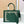 CD Book Tote Medium Pride and Prejudice Green Embroidery Canvas 159367
