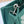 CD Book Tote Medium Pride and Prejudice Green Embroidery Canvas 159367