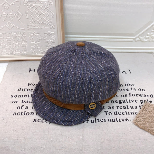 Miu Newsboy Cap 215958