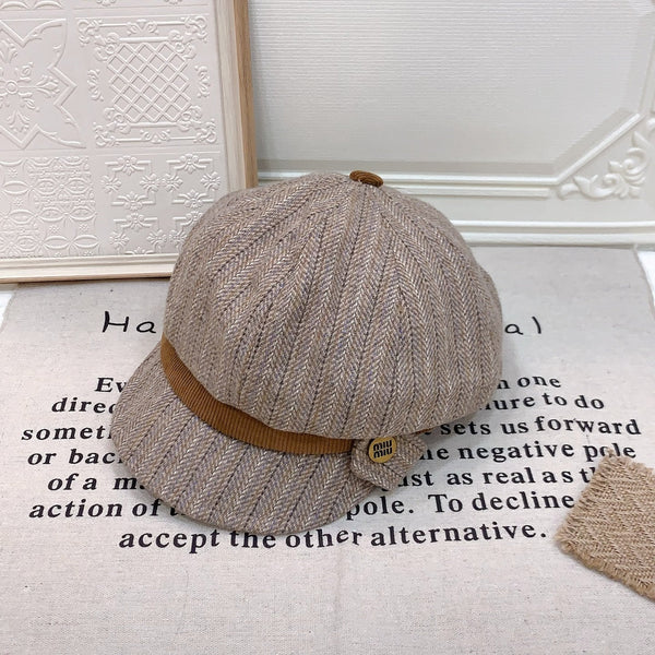 Miu Newsboy Cap 215958
