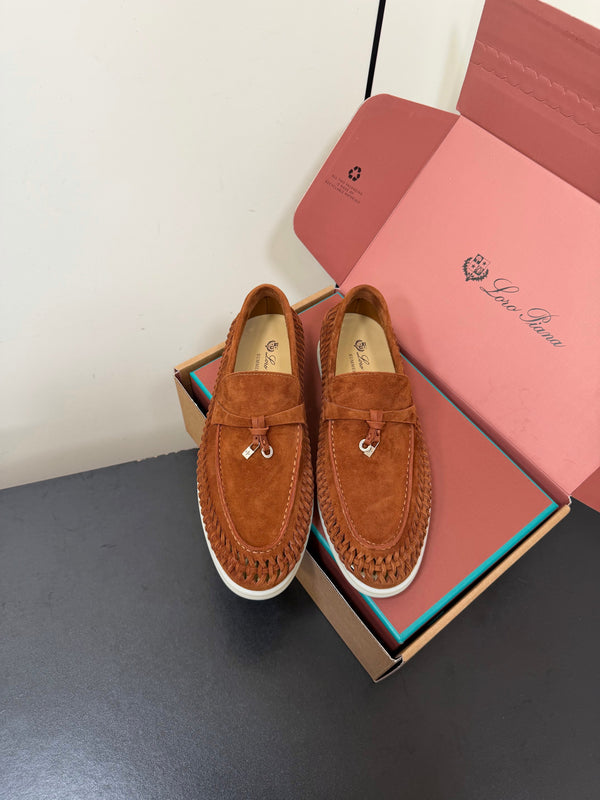 LP Summer Charms Walk Loafers Brown Suede 984724