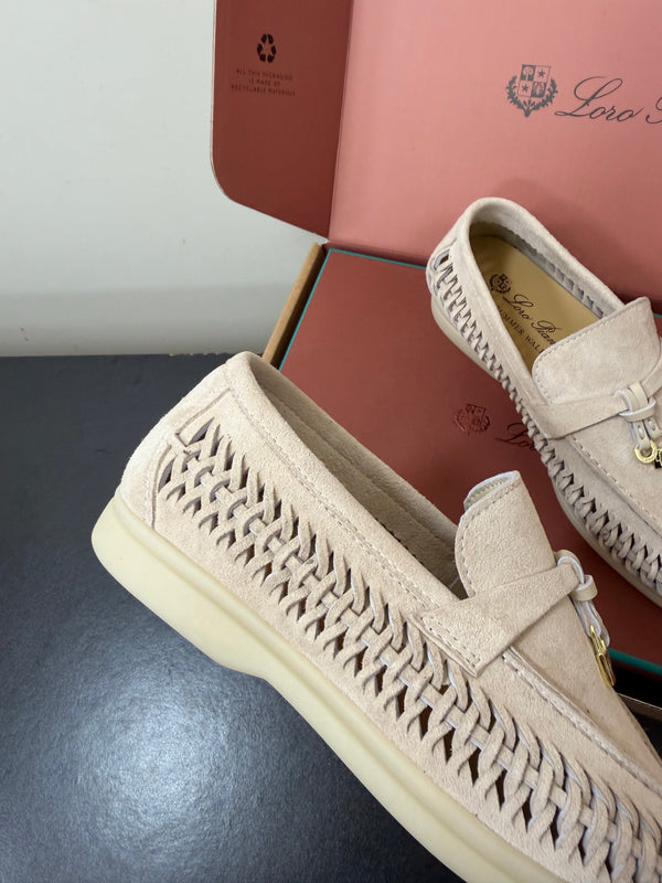 LP Summer Charms Walk Loafers Cream Suede 984722