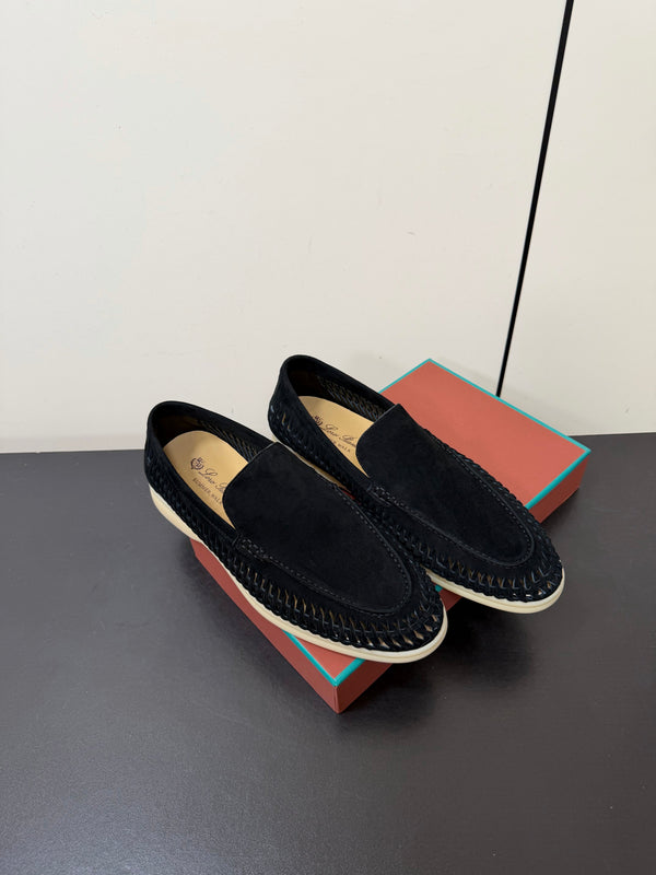 LP Summer Walk Loafers Black Suede 984718