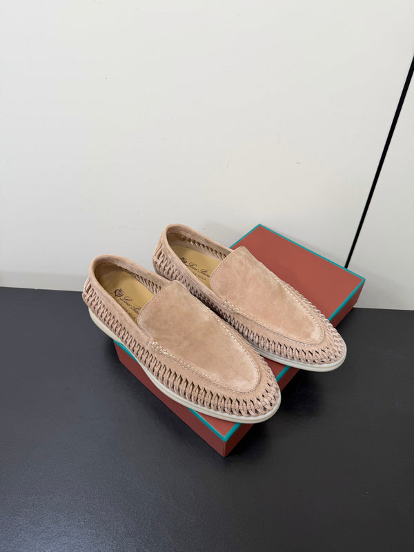 LP Summer Walk Loafers Pink Suede 984717