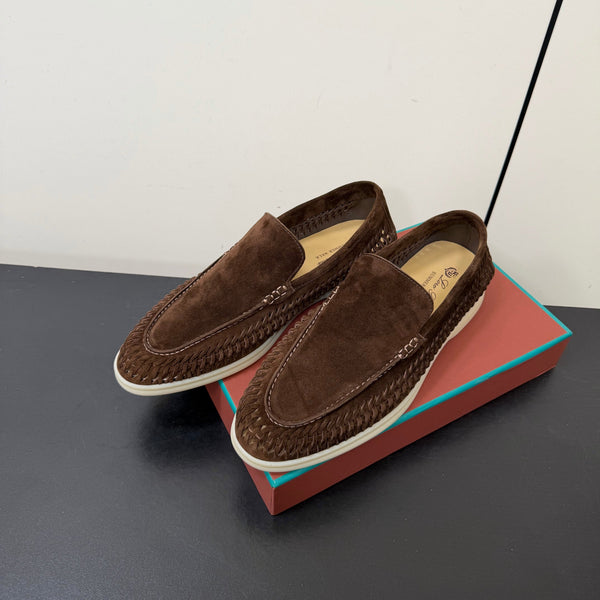 LP Summer Walk Loafers Dark Brown Suede 984716