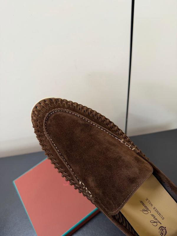 LP Summer Walk Loafers Dark Brown Suede 984716