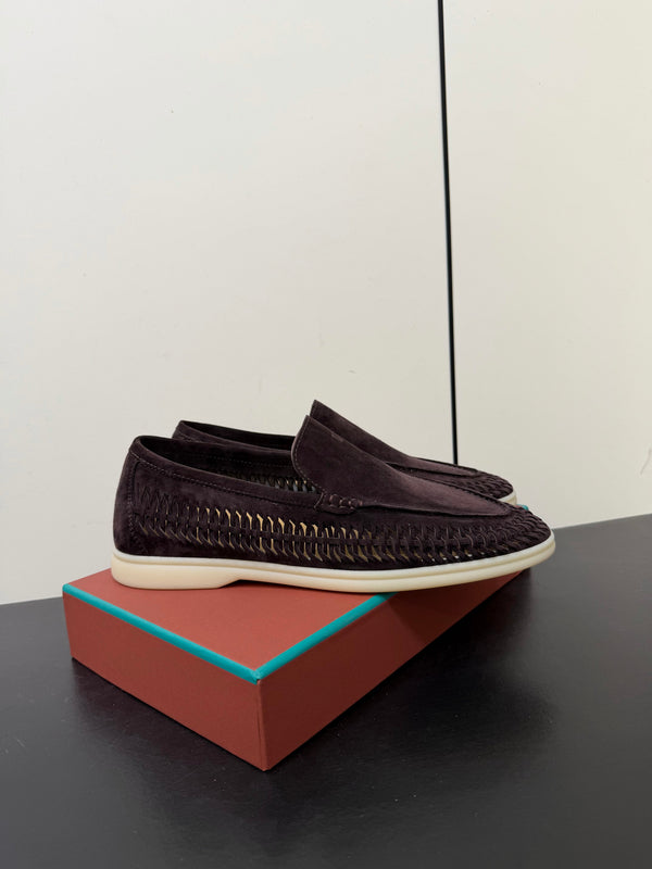LP Summer Walk Loafers Dark Taupe Suede 984714