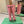 BLC Cagole Knee-High Boots 9.5cm Pink Leather 985498
