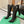 BLC Cagole Knee-High Boots 9.5cm Black Leather 985495