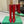 BLC Cagole Knee-High Boots 9.5cm Red Leather 985492