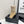 CC Mid-Calf Sock Boots Black Beige Suede Stretch Knit 985657