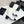CC Mid-Calf Sock Boots White Leather Stretch Knit 985655