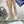 CD Lace Knee-High Boots 3.5Cm Beige Lace Suede 981810