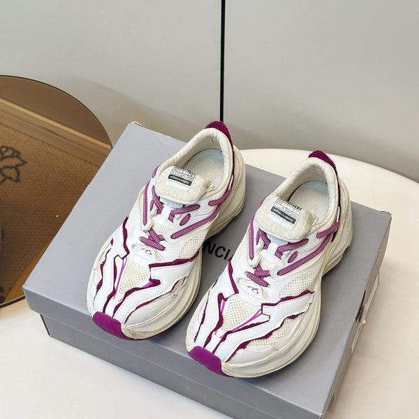 BLC Jet Sneaker White Purple TPU Mesh 986303