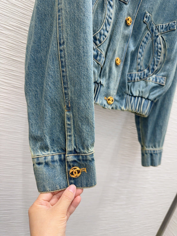 CC 26s Jackjet Dusty Blue Denim 426352