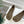 LW Petal Anagram Ballet Flats Pale Chocolate Leather 111594