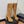 BM 26S Knee-High Platform Boots 11.5cm Tan Suede 111380