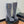 BM 26S Knee-High Platform Boots 11.5cm Grey Suede 111377