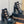 BM 26S Lace-Up Platform Booties 11.5cm Black Leather 111369