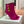 BM 26S Open-Toe Ankle Boots 9.5cm Gold Buttons Stiletto Hot Pink Suede 111321
