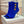 BM 26S Open-Toe Ankle Boots 9.5cm Gold Buttons Stiletto Dark Blue Suede 111320