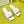 LW 26S Origami Slide Sandals White Leather 137666