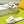 LW 26S Origami Slide Sandals White Leather 137666