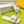 LW 26S Origami Slide Sandals White Leather 137666