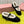 Miu Shearling Trim Mary Jane Flats Bow Detail Black Suede 137209