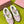 Miu Shearling Trim Mary Jane Flats Bow Detail Pink Suede 137204