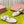 Miu 26S Mary Jane Flats Buckled Strap Logo Cream Suede 137199