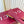 GG 26S Horsebit Ballet Flats Bow Detail Burgundy GG Canvas 141312