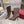 GG 26S Ankle Boots 10.5cm Horsebit Canvas Sand Dark Brown Leather Toe Cap 141302